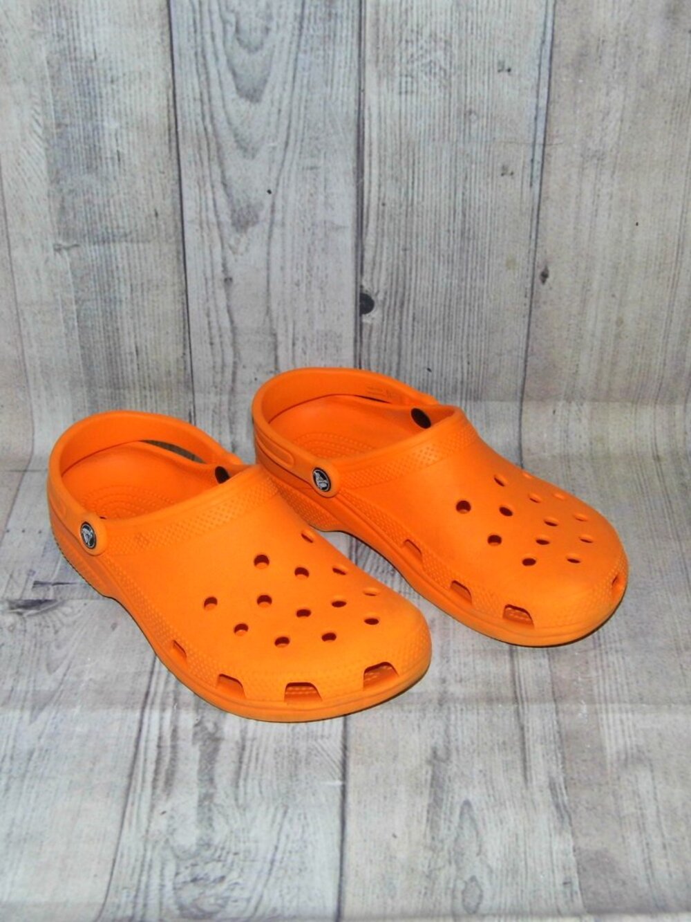 CROCS Classic Orange Clogs Womens Size 10